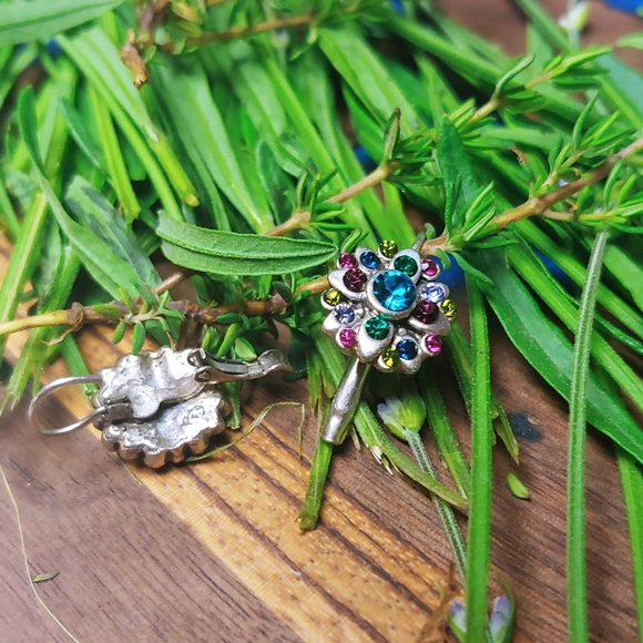 Coloured earrings - Picture 4 of 4